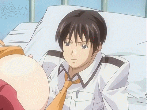 animated animated_gif bed bouncing_breasts breasts breasts_out brother_and_sister brown_eyes brown_hair cleavage_(game) closed_eyes clothed_sex cowgirl_position gif girl_on_top hair huge_breasts incest long_hair lowres necktie nipples open_mouth penetration school_uniform sex short_hair straddle straddling tie toudou_erika toudou_yuuto