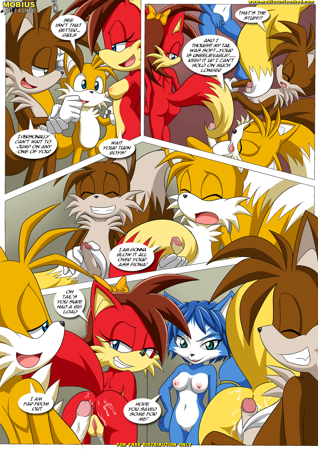 archie_comics bbmbbf canine digimon fiona_fox fox foxxxes krystal miles_"tails"_prower mobius_unleashed multiple_tails nintendo palcomix renamon sega sonic_(series) sonic_the_hedgehog_(series) star_fox tail text video_games