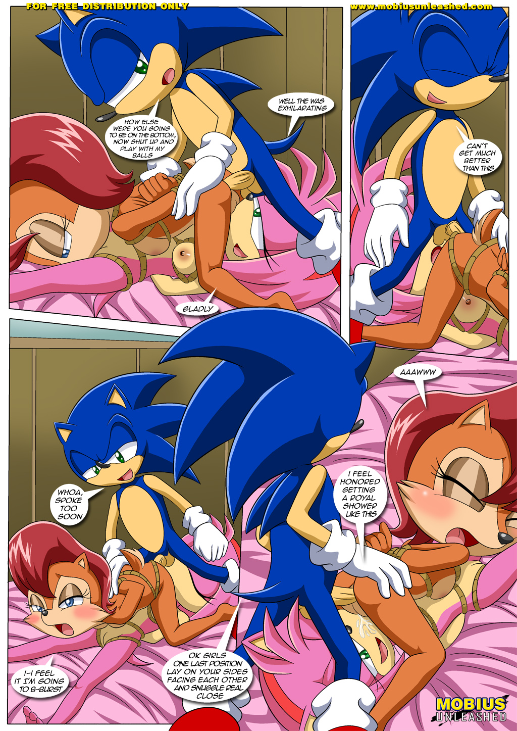 69 amy_rose anal anthro archie_comics bbmbbf bdsm bisexual blush bondage bound breasts comic dialog female group hedgehog male mobius_unleashed nude oral_sex palcomix penis sally_acorn sega sex sonic_(series) sonic_the_hedgehog sonic_the_hedgehog_(series) text the_heat_of_passion threesome