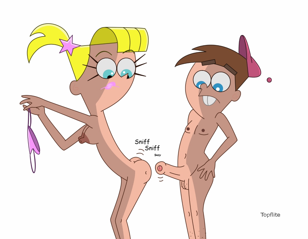 ass breasts butt erection foreskin panties penis the_fairly_oddparents timmy_turner topflite uncircumcised uncut underwear veronica_star