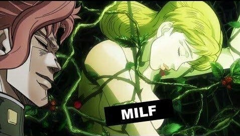 1girl censored clothed_male_nude_female holly_kujo imminent_sex jojo's_bizarre_adventure lowres male noriaki_kakyoin older_female red_hair stardust_crusaders text younger_male