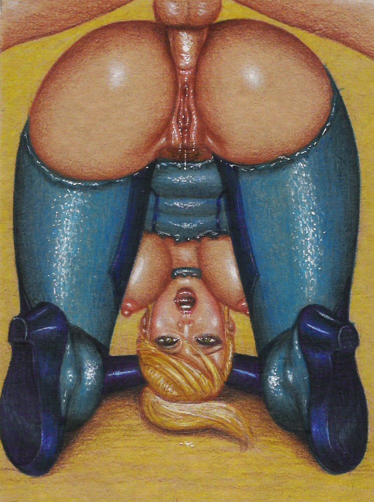 anal ass big_breasts blonde_hair breasts edithemad high_heels large_breasts metroid nintendo nipples open_mouth penis perspective ponytail pubic_hair pussy pussy_juice samus_aran sex shiny shoes skin_tight torn_clothes uncensored zero_suit