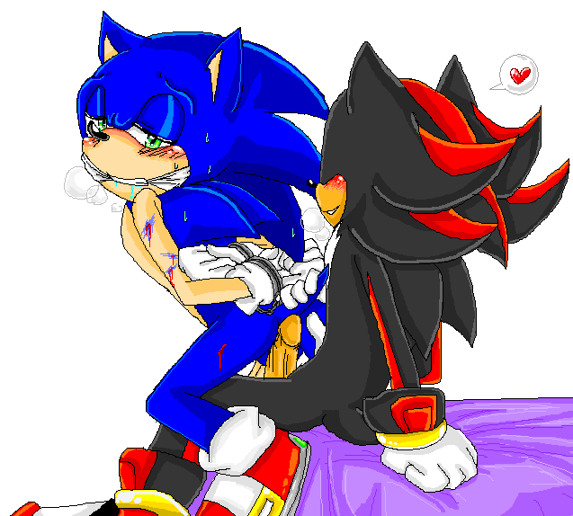 bed cute furry gay shadow_the_hedgehog sonic_team sonic_the_hedgehog white_background