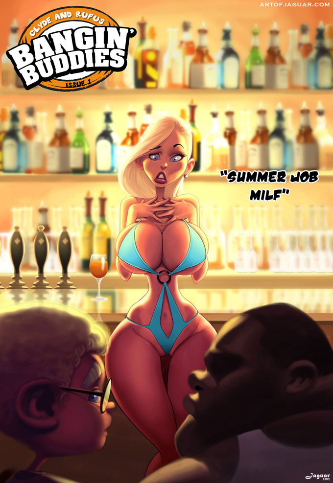2012 artofjaguar ass big_breasts breasts comic cover jaguar_(artist) summer_job_milf