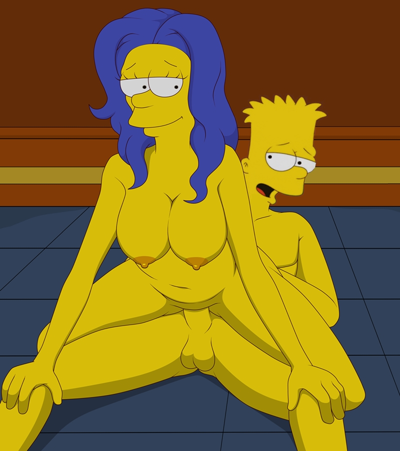 bart_simpson edit incest marge_simpson mom_son mother's_duty mother_&amp;_son mother_and_son reverse_cowgirl_position sfan the_simpsons vaginal