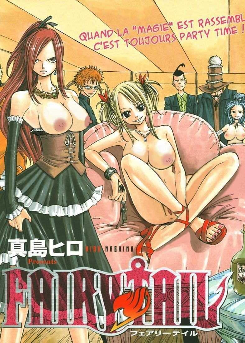 1girl areola areola_slip bare_shoulders big_breasts blonde_hair blush breasts brown_eyes center_opening cleavage droy error erza_scarlet fairy_tail feet french huge_breasts jet_(fairy_tail) levy_mcgarden loke_(fairy_tail) lucy_heartfilia nipple_slip nipples no_bra photoshop rudo smile solo tattoo toes uncensored unzipped wristband zipper