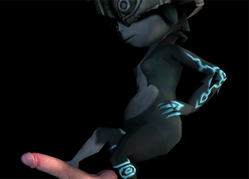 3d animated animated_gif footjob imp imp_midna midna penis pointy_ears redmoa the_legend_of_zelda the_legend_of_zelda:_twilight_princess uncensored