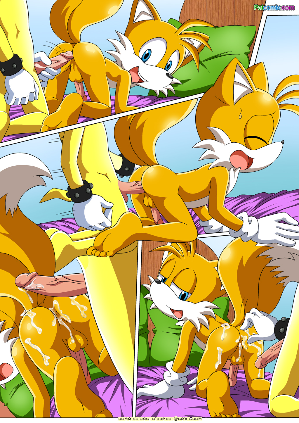 2014 2boys anal anus archie_comics ash_mongoose ass barefoot bbmbbf cum feet foot fox furry m.e.s.s._2 miles_"tails"_prower mobius_unleashed palcomix penetration penis pervert_smile sega smile sonic_(series) sonic_the_hedgehog_(series) tails testicle yaoi