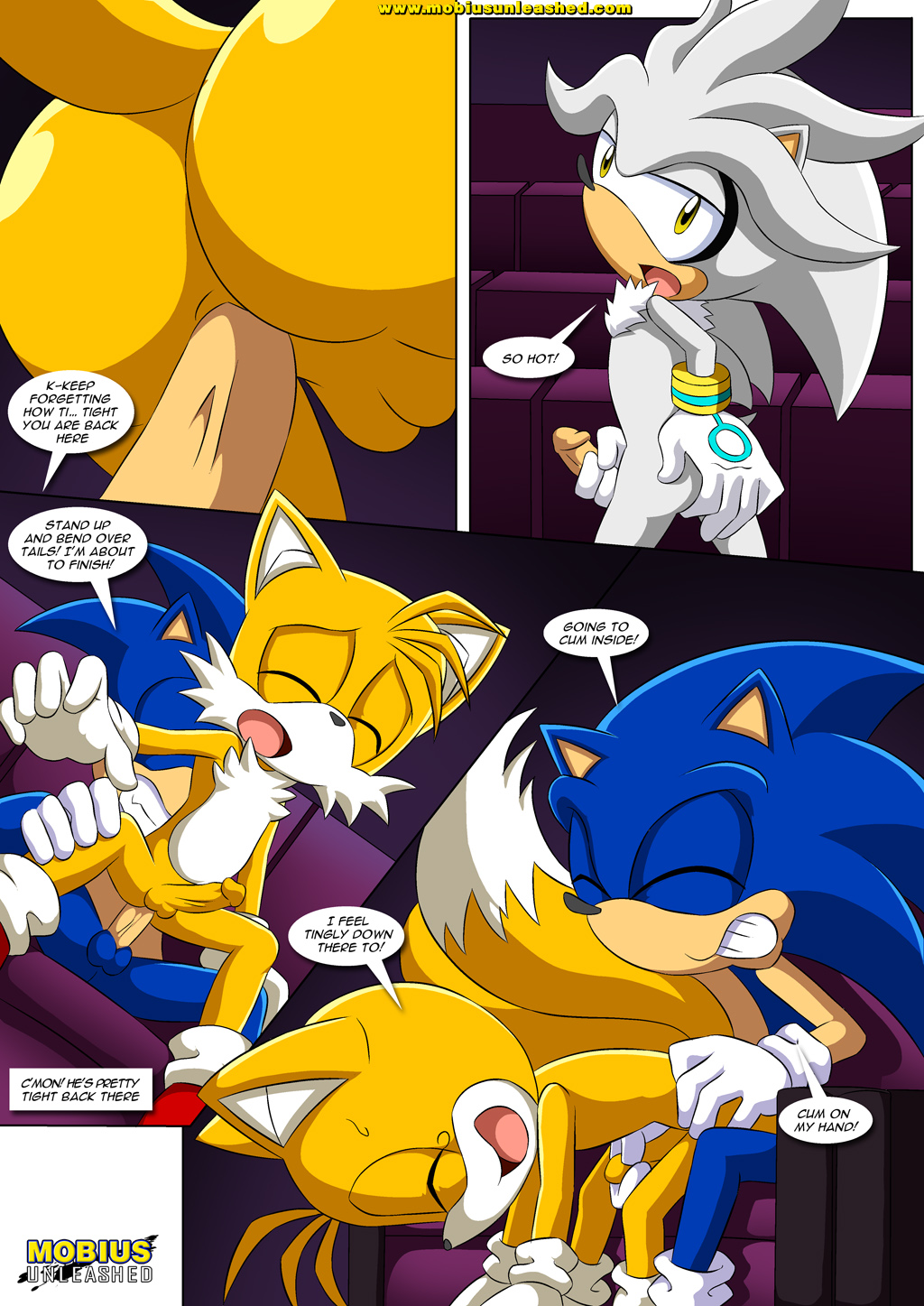 2015 anal anus bbmbbf bisexual fox hedgehog masturbation miles_"tails"_prower mobius_unleashed palcomix penetration sega silver_the_hedgehog sonic_(series) sonic_the_hedgehog sonic_the_hedgehog_(series) tails the_pact_2 yaoi