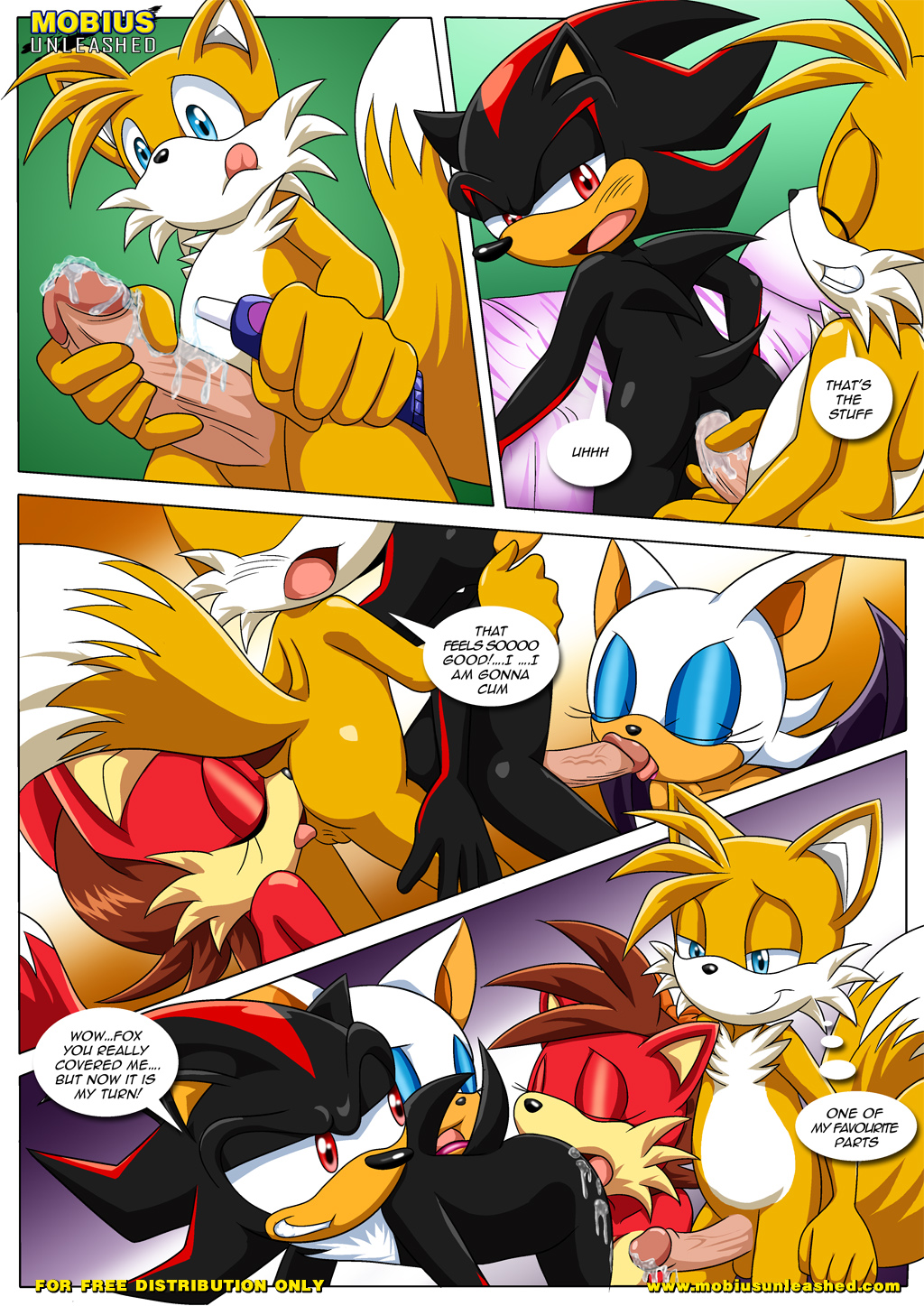 2013 2_girls 2boys anal archie_comics ass ass_lick ass_licking bat bbmbbf bisexual breasts fiona_the_fox fox hedgehog licking lube miles_"tails"_prower mobius_unleashed nude palcomix penis pussy rouge_the_bat sega shadow_the_hedgehog sonic_(series) sonic_the_hedgehog_(series) swingers swingers_(comic) tails yaoi yuri