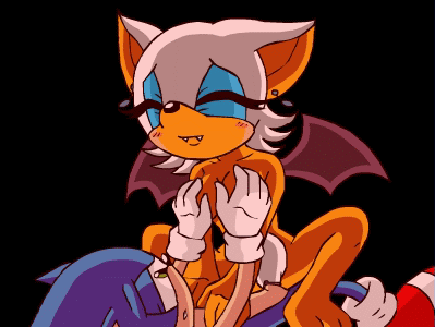 animated cute furry gif rouge_the_bat sonic_(series) sonic_team sonic_the_hedgehog