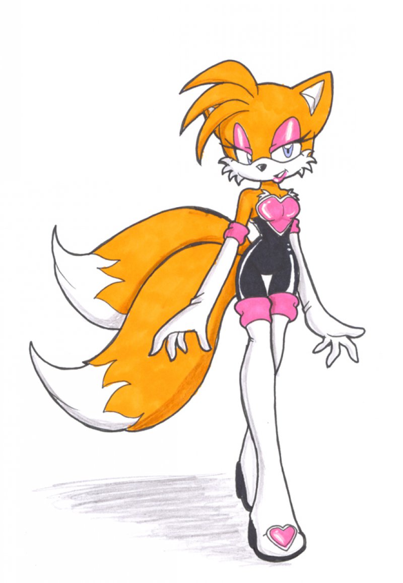 cosplay crossdressing femboy furry gay girly miles_"tails"_prower rouge_the_bat tail trap