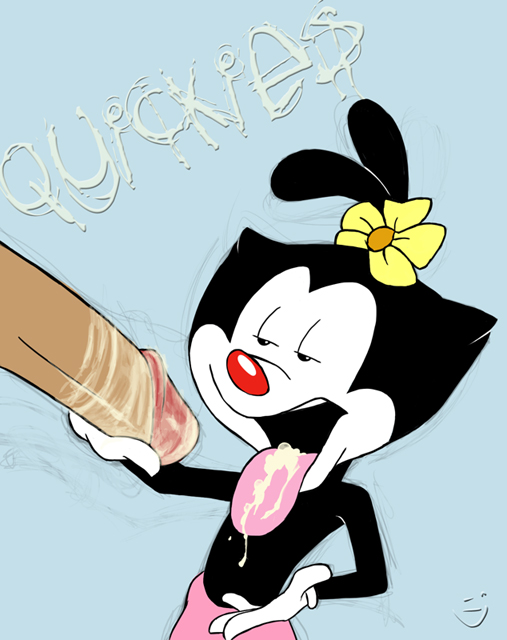 animaniacs cum cum_in_mouth cumming_inside disembodied_penis dot_warner lawgick tongue_out