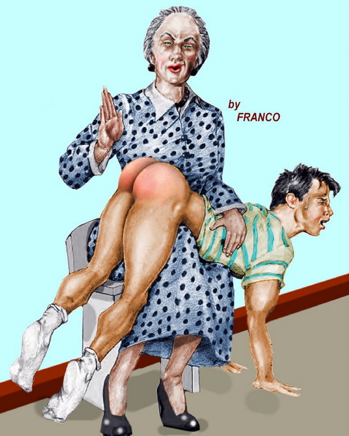 ass evil franco old_woman spanked spanking teen