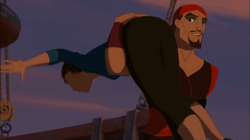 animated ass carry dreamworks face_in_ass gif grab marina marina_(sinbad) over_shoulder panning_right sinbad sinbad:_legend_of_the_seven_seas spit struggling