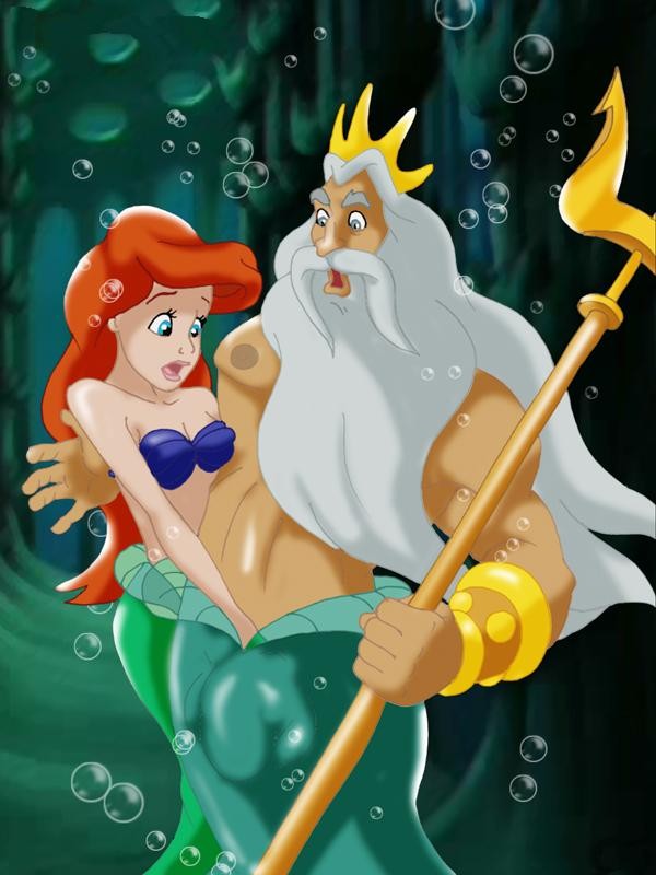 cartoonvalley.com disney eyebrows eyelashes helg_(artist) king_triton princess_ariel tagme the_little_mermaid trident