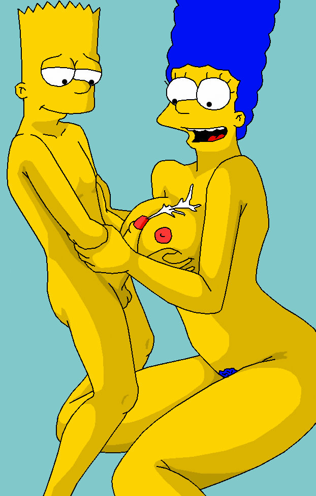 bart_simpson incest marge_simpson tagme the_simpsons yellow_skin