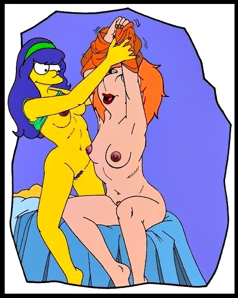 family_guy lois_griffin marge_simpson tagme the_simpsons yellow_skin