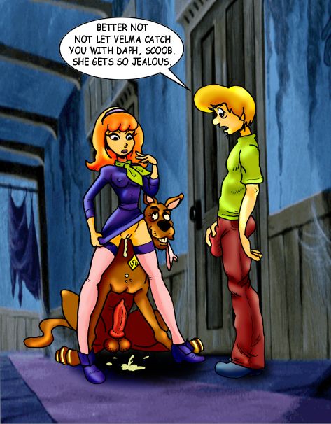 after_sex beastiality daphne_blake scooby scooby-doo shaggy_rogers