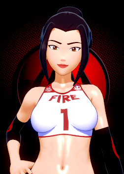 1girl 3d alternate_costume avatar:_the_last_airbender azula female_only koikatsu looking_at_viewer solo_female uncle_grabass