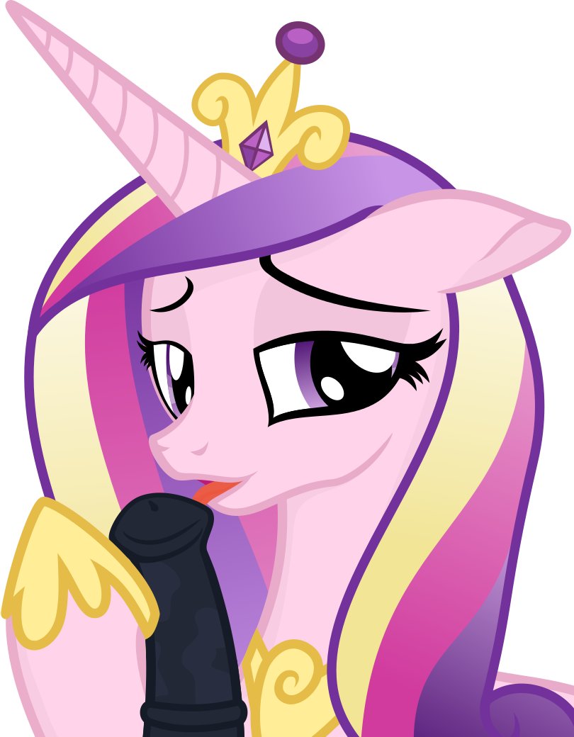 1boy 1girl alicorn erection female friendship_is_magic horn horsecock licking_penis looking_at_viewer male male/female my_little_pony oral penis pony princess_cadance three-tone_hair transparent_background