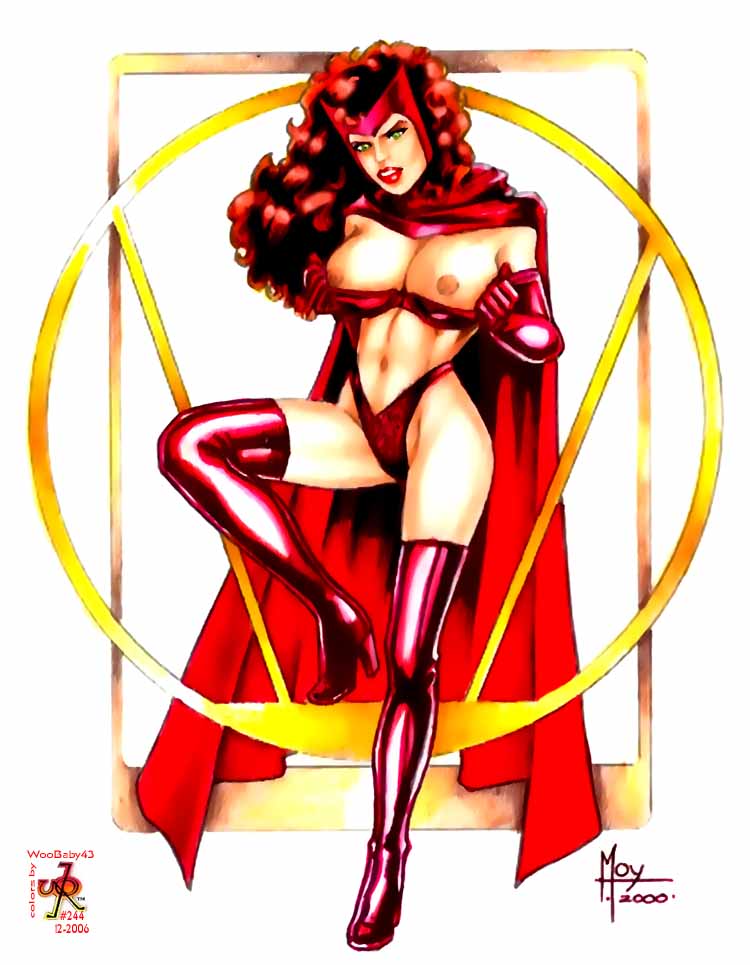 2000 avengers colored jeff_moy marvel scarlet_witch wanda_maximoff woobaby43