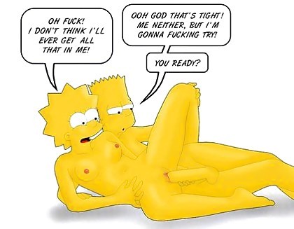 bart_simpson incest lisa_simpson the_simpsons white_background yellow_skin