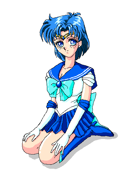 ami_mizuno animated animated_gif bishoujo_senshi_sailor_moon blue_eyes blue_hair blush boots breast_expansion breasts choker earrings elbow_gloves embarrassed female gif gloves jewelry knee_boots mizuno_ami sailor_mercury sailor_moon short_hair tiara