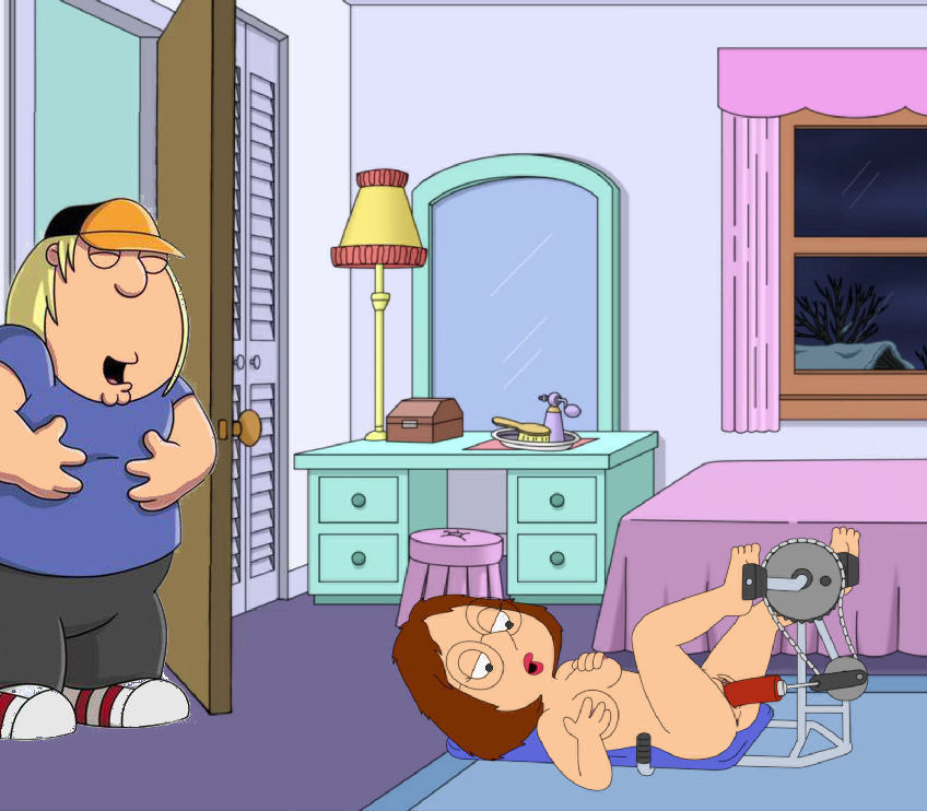 brother_and_sister chris_griffin family_guy meg_griffin