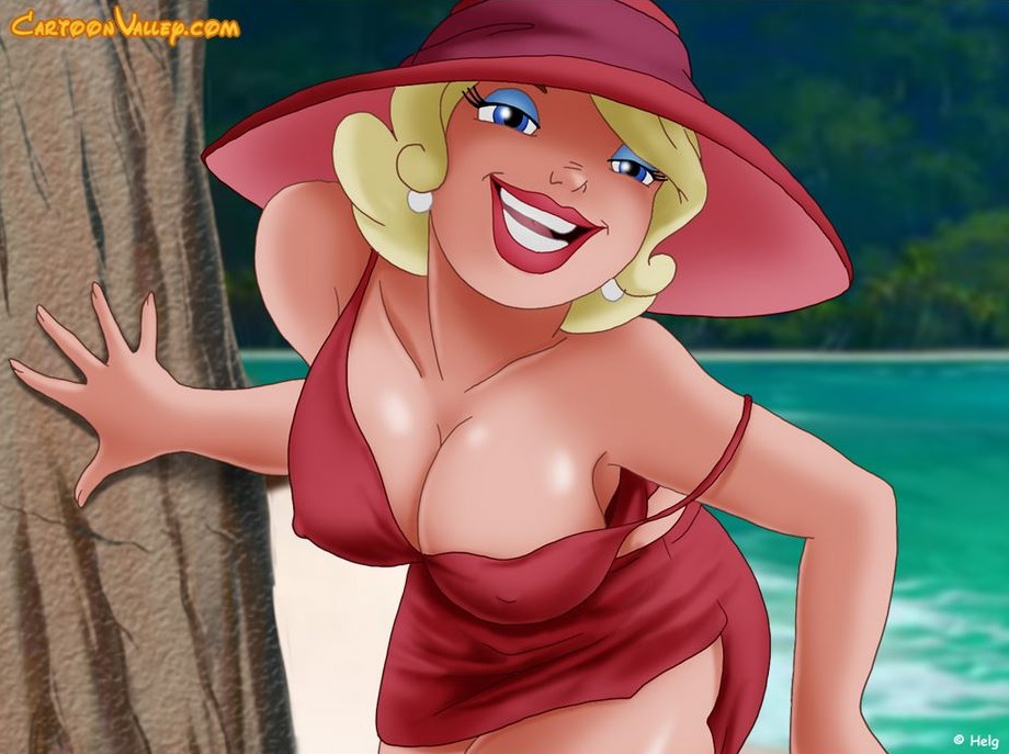 beach big_breasts breasts cartoonvalley.com charlotte_la_bouff disney helg_(artist) tagme teeth the_princess_and_the_frog