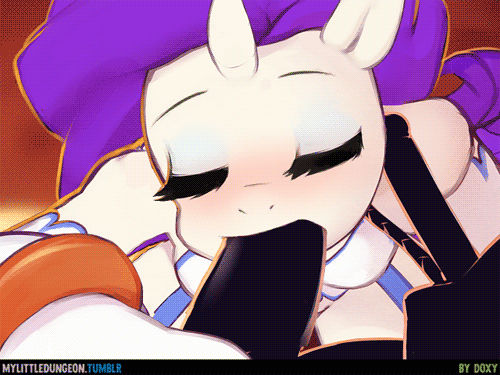 1girl animated anthro blush closed_eyes cum cum_in_mouth doxy ejaculation equine friendship_is_magic gif horn my_little_pony orgasm penis rarity_(mlp) unicorn whip