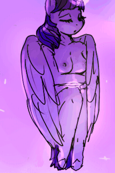 1girl 2013 animated animated_gif breasts closed_eyes equine friendship_is_magic fur futanari gif hair horn horse horsecock magic my_little_pony nipples outside penis ponideathmarch pony purple_fur purple_hair solo testicles twilight_sparkle_(mlp) winged_unicorn wings