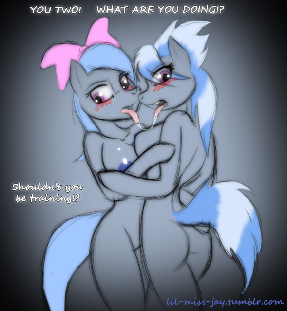 2012 2girls anthro breasts butt cloud_chaser_(mlp) cloudchaser equine female flitter flitter_(mlp) friendship_is_magic horse incest jrvanesbroek kissing lesbian lilmissjay my_little_pony nipples nude pegasus pony siblings sisters tongue twincest twins wings yuri