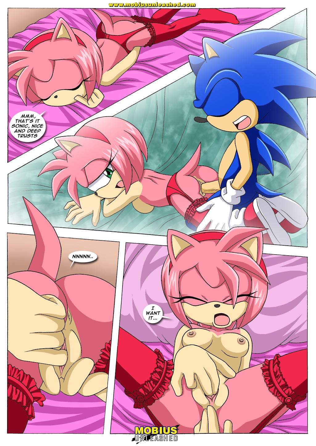 amy's_fantasy amy_rose bbmbbf comic fantasy female laying laying_down laying_on_stomach masturbation mobius_unleashed on_stomach palcomix sega sonic_(series) sonic_the_hedgehog sonic_the_hedgehog_(series) text