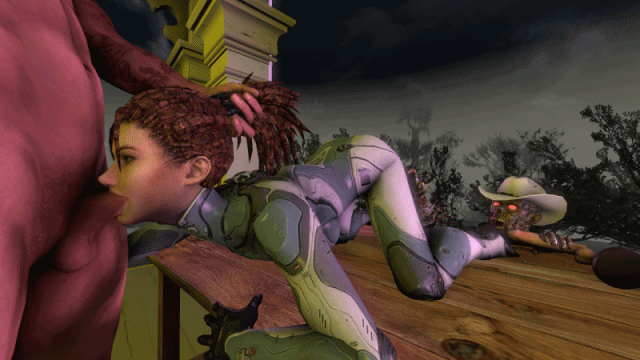 3d animated army big_breasts camouflage clothed_female_nude_male clothed_on_nude deepthroat francis gangbang gif group handjob happy_sex left_4_dead multiple_boys oral orgy outdoors penis public sarah_kerrigan sex source_filmmaker starcraft uniform