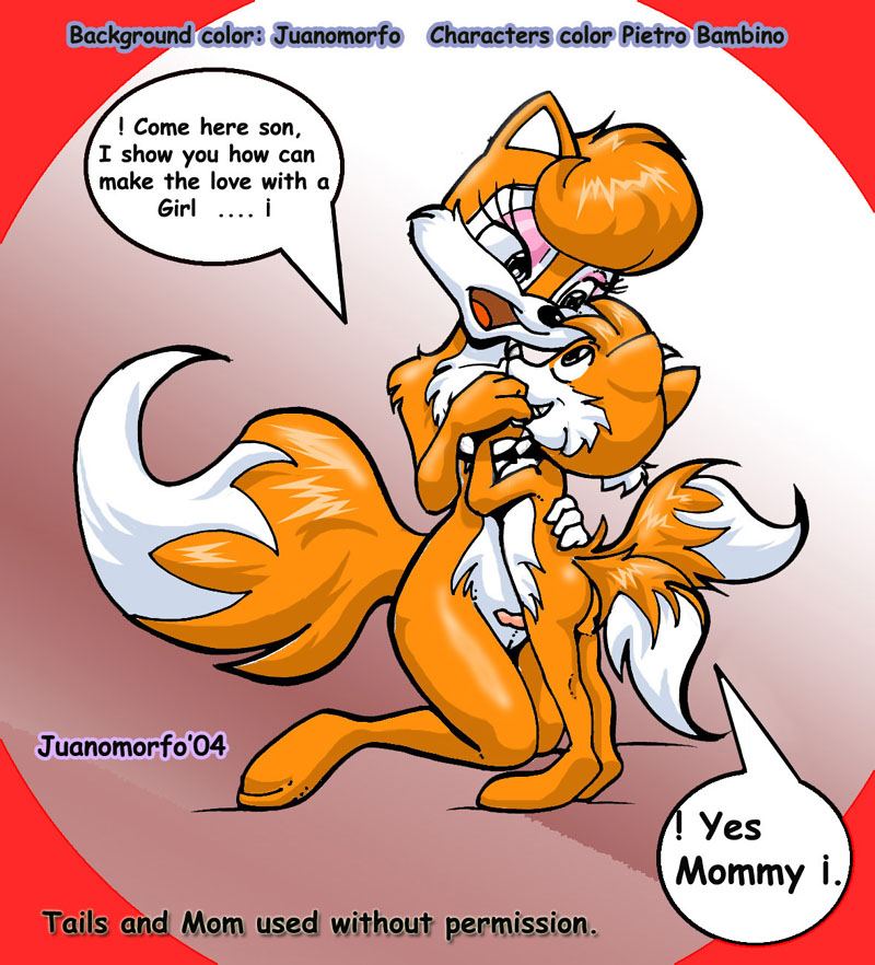 anthro bad_grammar bbmbbf butt canine collaboration cute duo english female fox furry grope incest juanomorfo male male/female mammal mature_female miles_"tails"_prower mother mother_&amp;_son mother_and_son multiple_tails parent penis rosemary_prower sega son sonic sonic_(series) sonic_the_hedgehog_(series) young
