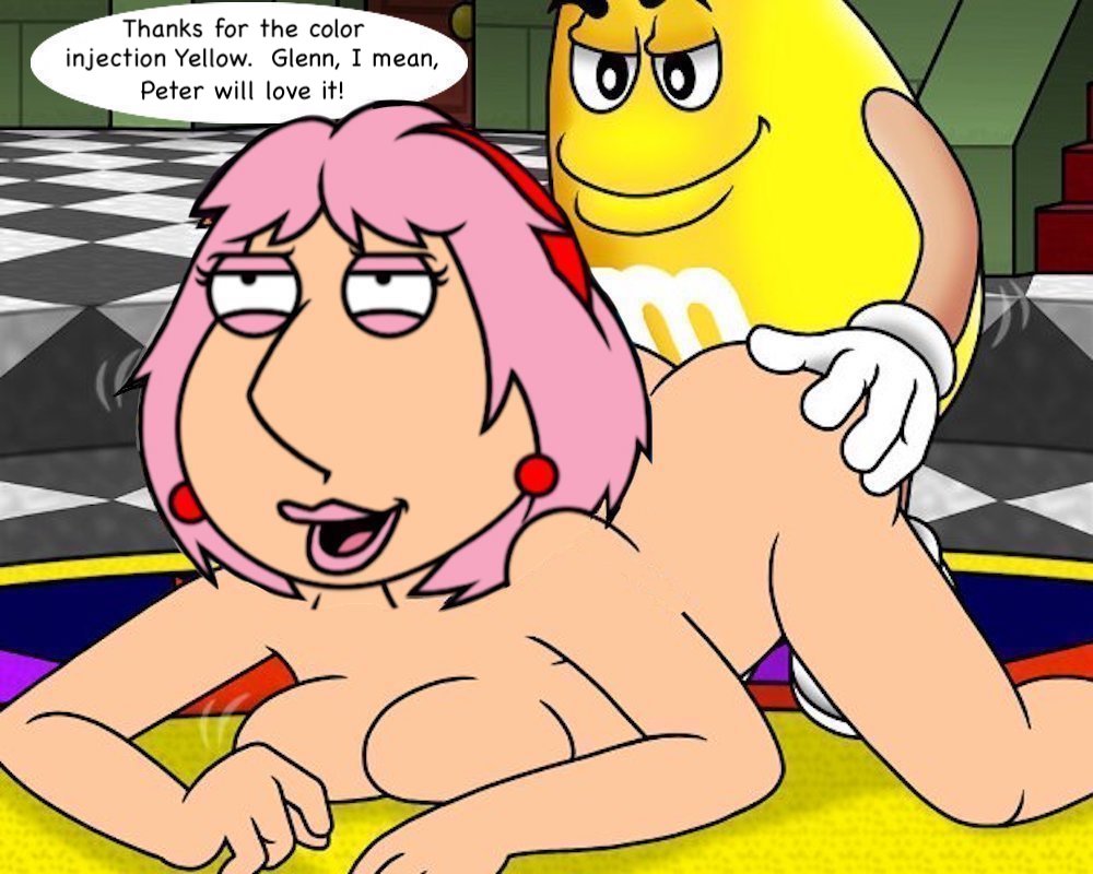 amy_rose_(cosplay) big_breasts candy cheating_wife doggy_position family_guy infidelity lois_griffin m&amp;m's orgasm sega yellow_(m&amp;m)