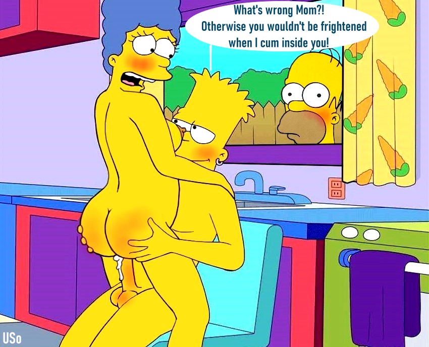 bart_simpson black_red_gold_brown_for_marion homer_simpson marge_simpson tagme the_simpsons