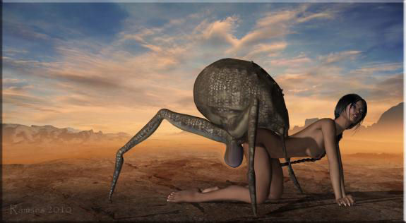 alien female nude outside sex