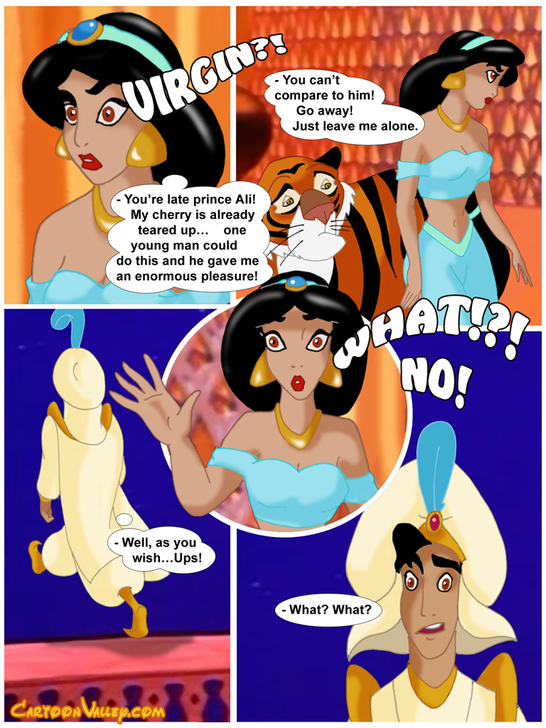 aladdin aladdin:_the_fucker_from_agrabah aladdin_(series) cartoonvalley.com comic disney helg_(artist) princess_jasmine rajah tiger watermark web_address web_address_without_path