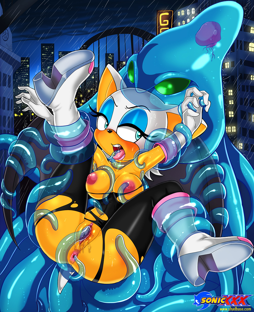 anus bat big_breasts breasts chaos female forced nipples penetration pussy rouge_the_bat sega shadman sonic sonic_(series) tentacle tentacles text torn_clothes vaginal