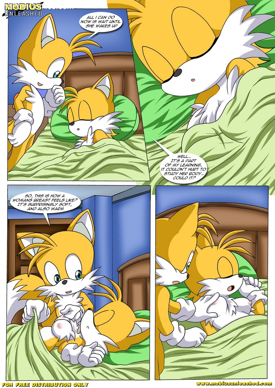 bbmbbf comic miles_"tails"_prower millie_tailsko mobius_unleashed palcomix sega sonic_(series) sonic_the_hedgehog_(series) tails_study