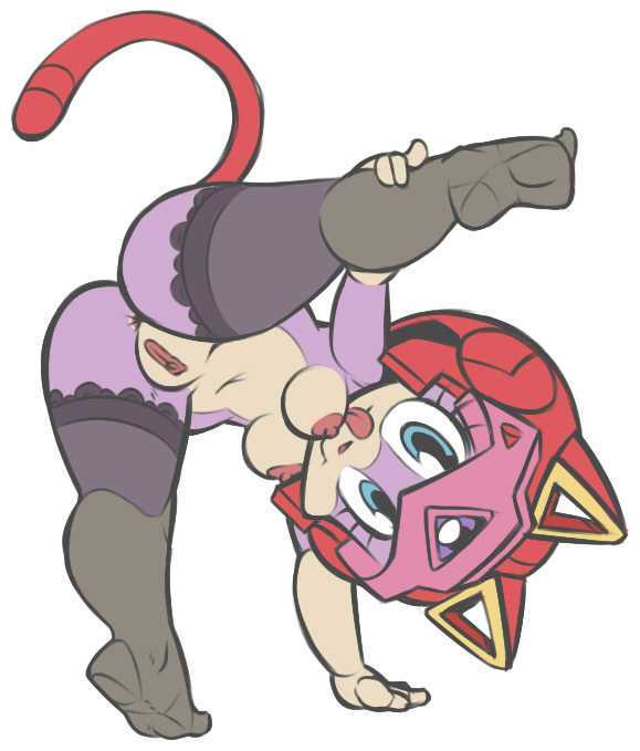 female pizzacat polly_esther samurai_pizza_cats