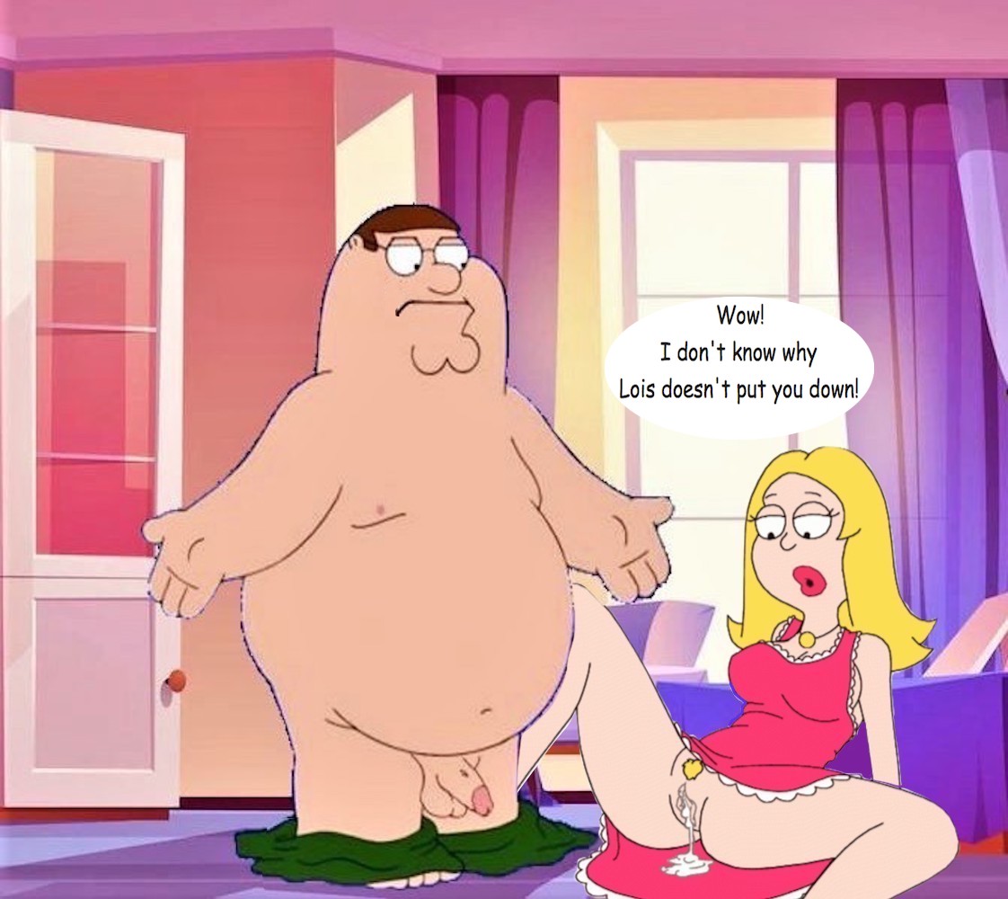 american_dad disappointed family_guy francine_smith limp_penis peter_griffin semen