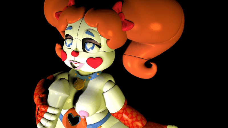 1girl animatronic big_breasts breasts circus_baby close-up disembodied_penis five_nights_at_freddy's five_nights_at_freddy's:_sister_location gif handjob heart-shaped_pupils looking_up mechanophilia penis sexbot_circus_baby sister_location