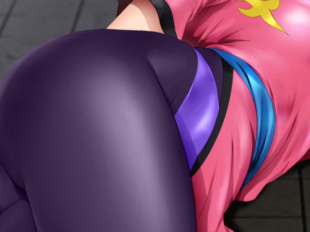 1girl anime ass big_ass big_breasts dark_brown_eyes dragon_quest dragon_quest_dai_no_daibouken dragon_quest_the_adventure_of_dai female female_focus female_only maam pantyhose pink_hair rent_genhachiro solo solo_female solo_focus square_enix teen thick_thighs thighs video_game_franchise