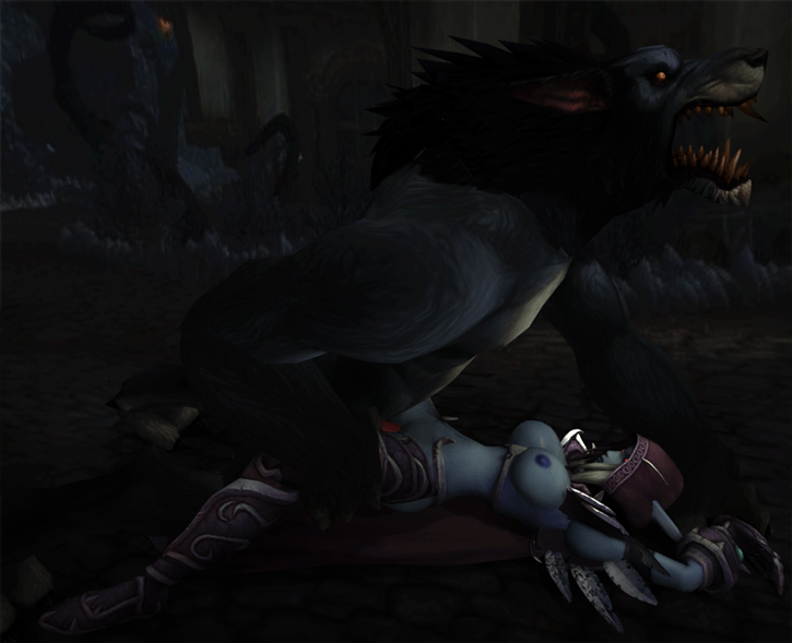 armor blood_elf bouncing_breasts breasts canine elf gif hair lying nipples on_back open_mouth outside penis primer_(artist) pussy sex spread_legs spreading vaginal video_games warcraft werewolf worgen world_of_warcraft