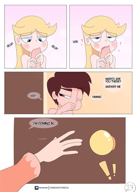 1boy 2_girls angie_diaz blonde_hair blue_eyes brown_eyes brown_hair canon_couple comic marco_diaz mother_&amp;_son penis penis_in_mouth star_butterfly star_vs_the_forces_of_evil