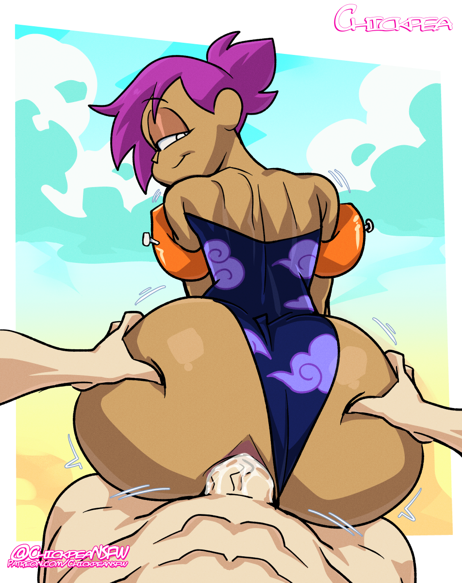 anal anal_only ass ass_focus ass_grab beach big_ass cartoon_network chickpea enid_mettle male/female ok_k.o.!_let's_be_heroes penetration pov pov_ass seaside solo_focus swimsuit swimsuit_aside