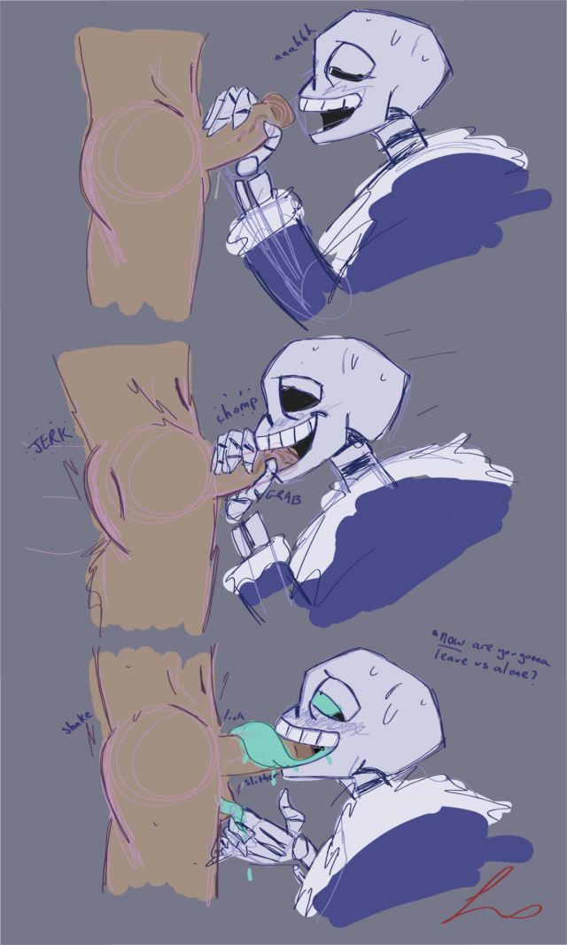 2boys 2d 2d_(artwork) animated_skeleton blue_tongue bottom_sans clothed digital_media_(artwork) duo ectotongue english_text fellatio genitals grabbing_penis grey_background lady_sudeley licking_penis long_tongue male male/male male_only oral penis penis_grab sans sans_(undertale) sex simple_background skeleton solid_color_background solo_focus source_request sucking_penis sweat text tongue tongue_out uke_sans undead undertale undertale_(series) unseen_male_face video_games yaoi